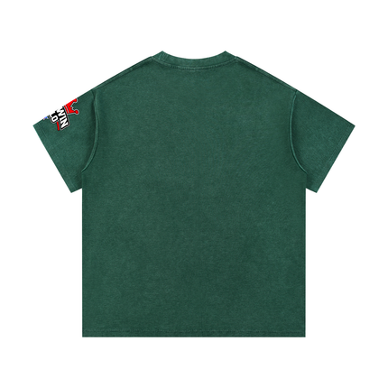 Mineral Wash Waffle Knit T-Shirt