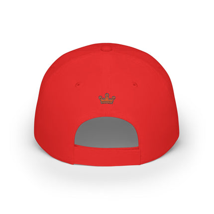 Retro Cassette Low-Profile Baseball Cap — Minimal Vintage Music Logo