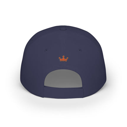 Retro Cassette Low-Profile Baseball Cap — Minimal Vintage Music Logo