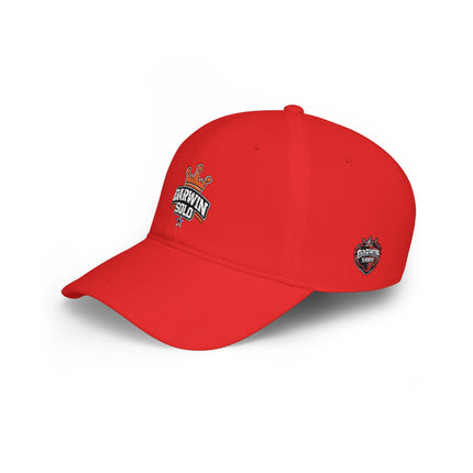 Retro Cassette Low-Profile Baseball Cap — Minimal Vintage Music Logo