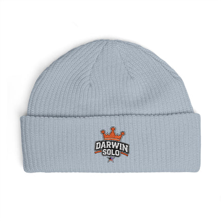Embroidered Star Cuff Beanie