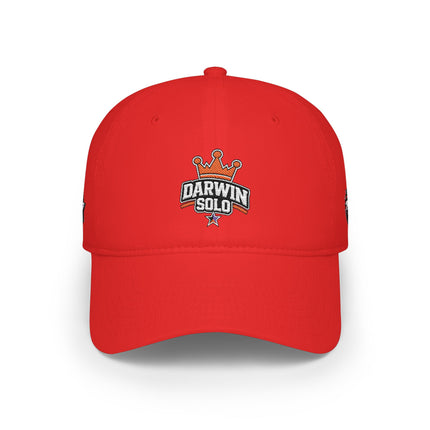 Retro Cassette Low-Profile Baseball Cap — Minimal Vintage Music Logo