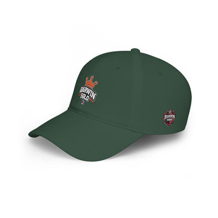 Retro Cassette Low-Profile Baseball Cap — Minimal Vintage Music Logo