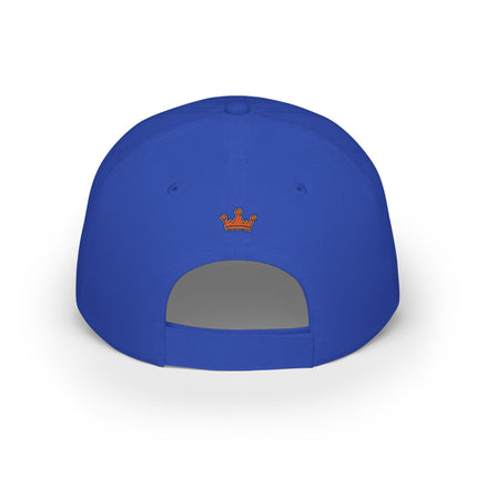Retro Cassette Low-Profile Baseball Cap — Minimal Vintage Music Logo