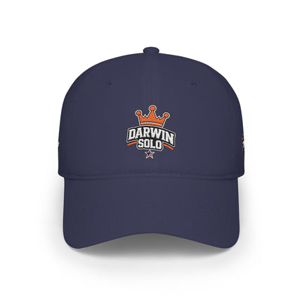 Retro Cassette Low-Profile Baseball Cap — Minimal Vintage Music Logo