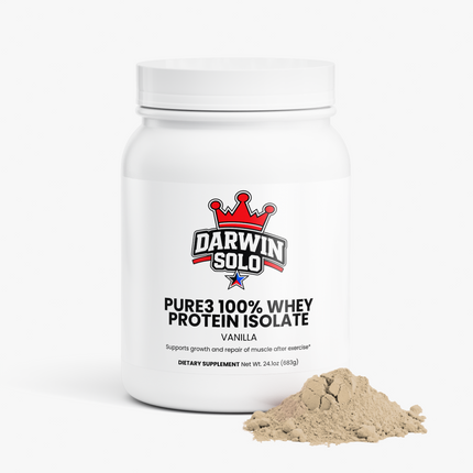Pure3 100% Whey Protein Isolate (Vanilla)