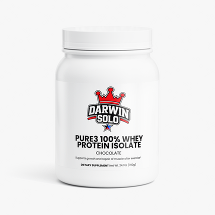 Pure3 100% Whey Protein Isolate (Chocolate)