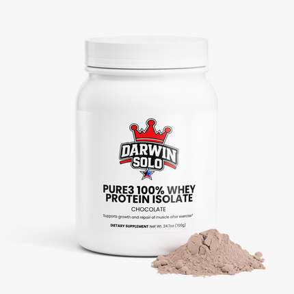Pure3 100% Whey Protein Isolate (Chocolate)