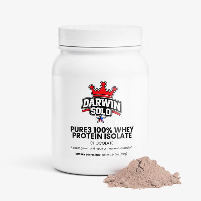 Pure3 100% Whey Protein Isolate (Chocolate)