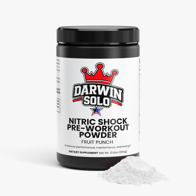 Nitric Shock Pre-Workout Powder (Fruit Punch)