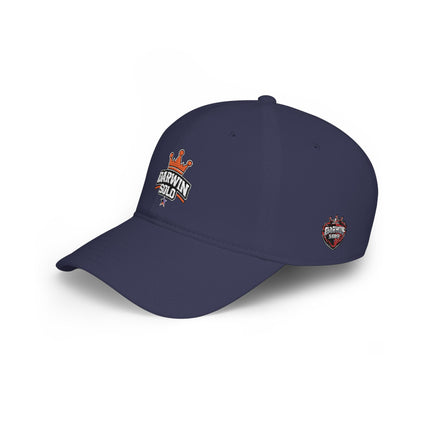 Retro Cassette Low-Profile Baseball Cap — Minimal Vintage Music Logo