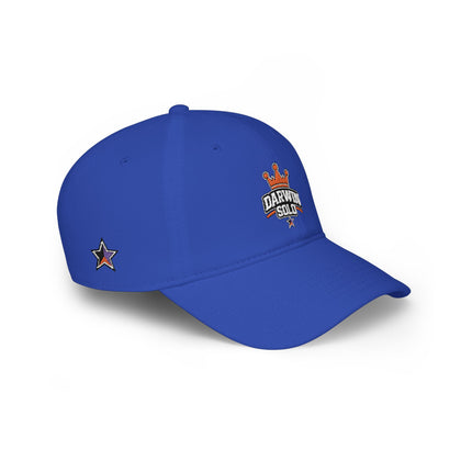 Retro Cassette Low-Profile Baseball Cap — Minimal Vintage Music Logo