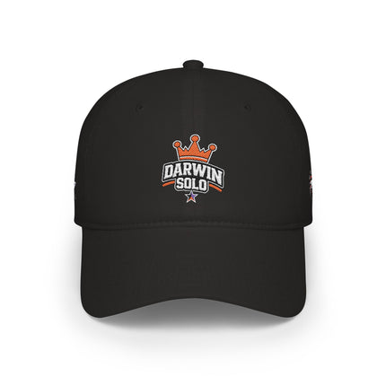 Retro Cassette Low-Profile Baseball Cap — Minimal Vintage Music Logo