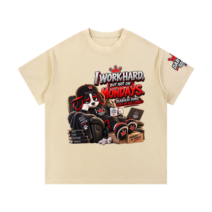Mineral Wash Waffle Knit T-Shirt