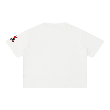 Mineral Wash Boxy Cotton T-Shirt