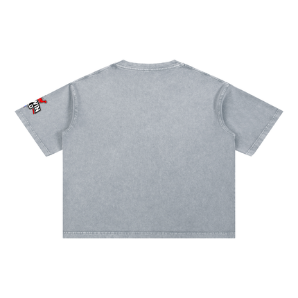 Mineral Wash Boxy Cotton T-Shirt