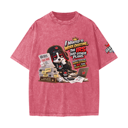 Heavyweight Snow Washed T-Shirt