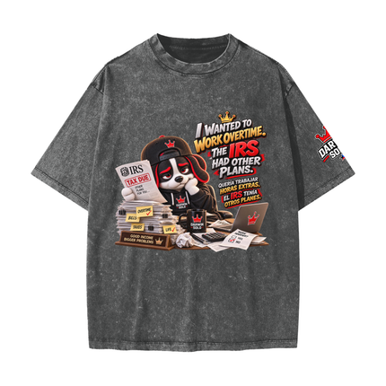 Heavyweight Snow Washed T-Shirt