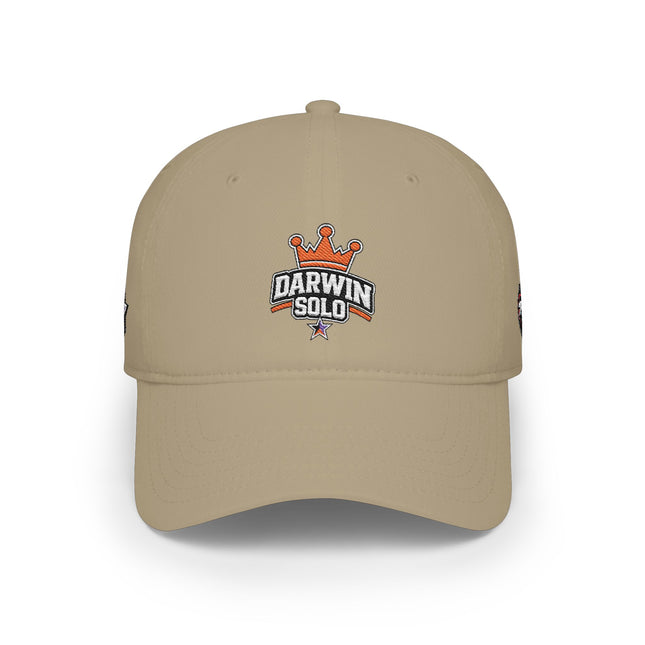 Retro Cassette Low-Profile Baseball Cap — Minimal Vintage Music Logo