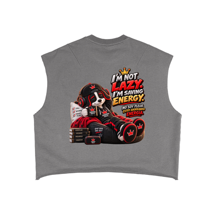 French Terry Boxy Tank Top