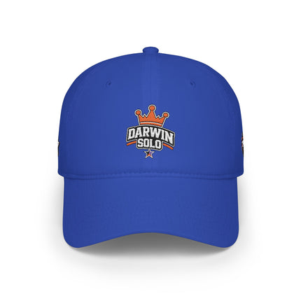 Retro Cassette Low-Profile Baseball Cap — Minimal Vintage Music Logo