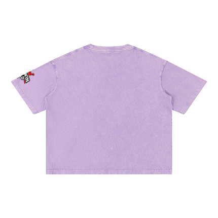 Mineral Wash Boxy Cotton T-Shirt