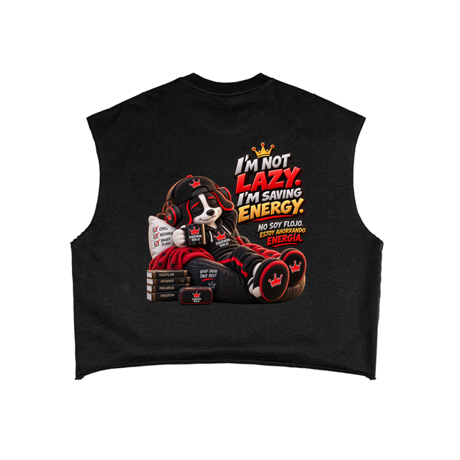French Terry Boxy Tank Top