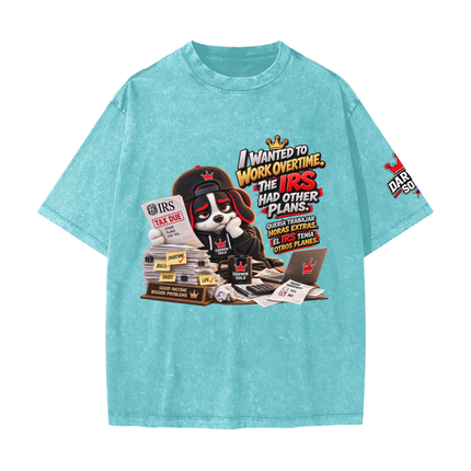 Heavyweight Snow Washed T-Shirt