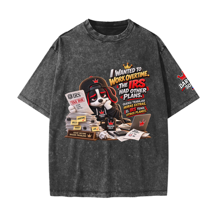 Heavyweight Snow Washed T-Shirt