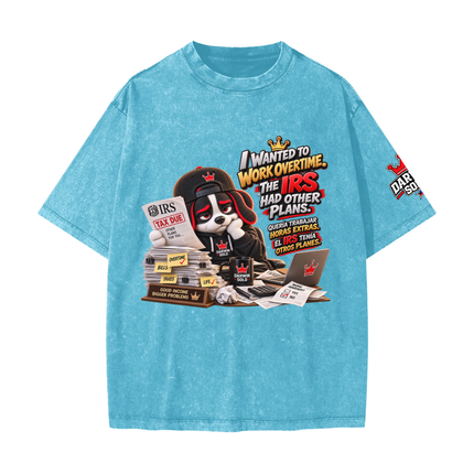Heavyweight Snow Washed T-Shirt