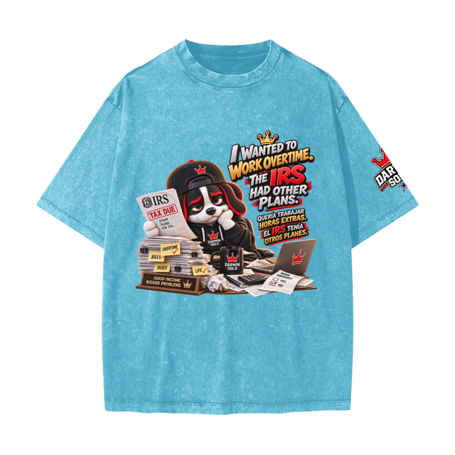 Heavyweight Snow Washed T-Shirt