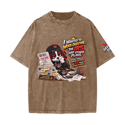 Heavyweight Snow Washed T-Shirt