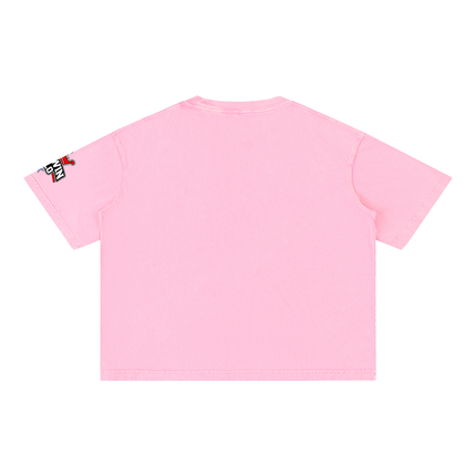 Mineral Wash Boxy Cotton T-Shirt