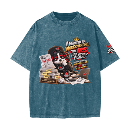 Heavyweight Snow Washed T-Shirt