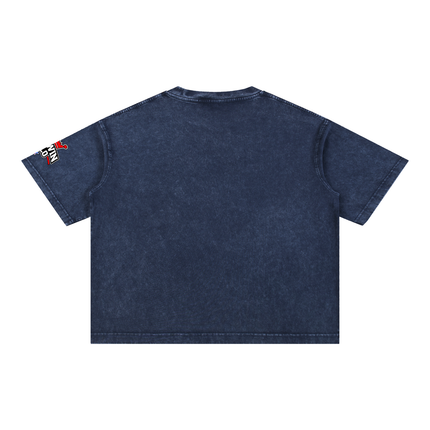 Mineral Wash Boxy Cotton T-Shirt