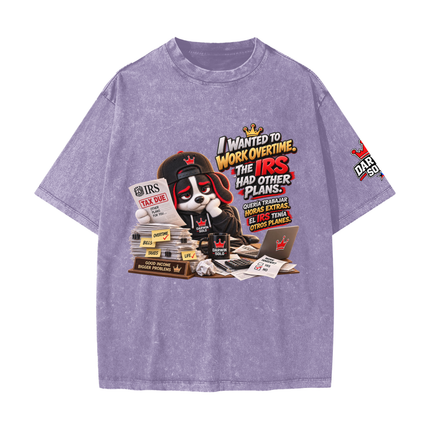Heavyweight Snow Washed T-Shirt