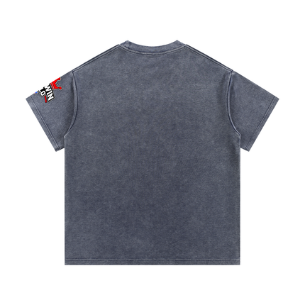 Mineral Wash Waffle Knit T-Shirt